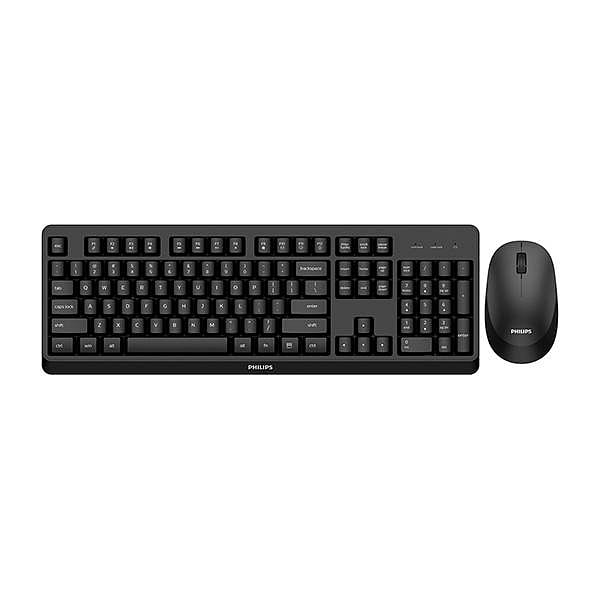 Philips SPT6307BL wireless combo black  Kit teclado y ratón