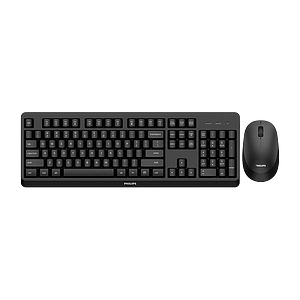 Philips SPT6307BL wireless combo black  Kit teclado y ratón