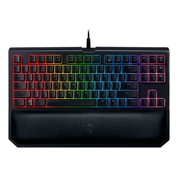 Razer BlackWidow Tournament Chroma V2  sw yellow  Teclado