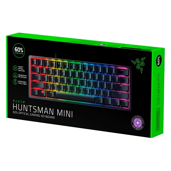 Razer Huntsman Mini purple switch  Teclado