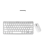 Subblim Combo Dynamic Compact Silver  Kit Teclado y Ratón