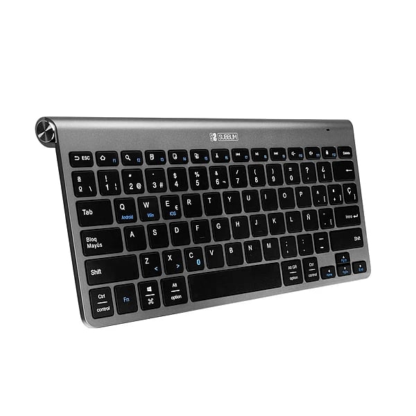 Subblim Wireless Bluetooth Pure Compact Grey  Teclado