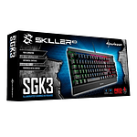 Sharkoon Skiller mech SGK3 RGB switch red  Teclado Sharkoon Skiller mech SGK3 RGB switch red  Teclado
