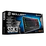 Sharkoon Skiller mech SGK3 RGB switch brown  Teclado