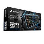 Sharkoon Skiller Mech SGK30 RGB Blue  Teclado