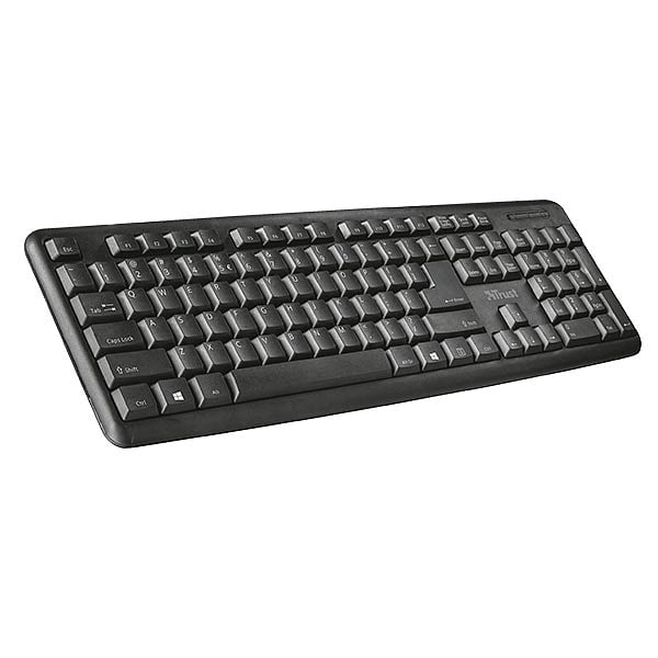 Trust Ziva USB negro  Teclado