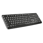 Trust Ziva USB negro  Teclado