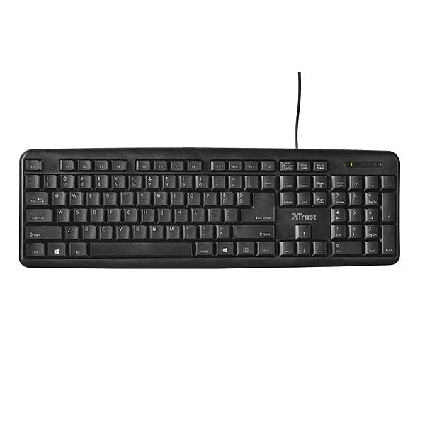 Trust Ziva USB negro  Teclado