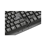 Trust Ziva USB negro  Teclado