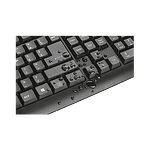 Trust Ziva USB negro  Teclado