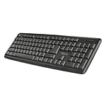 Trust Ziva USB negro  Teclado
