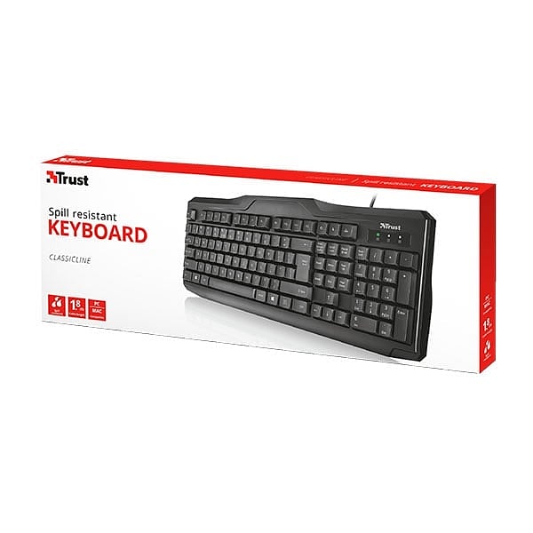 Trust classicline USB  Teclado