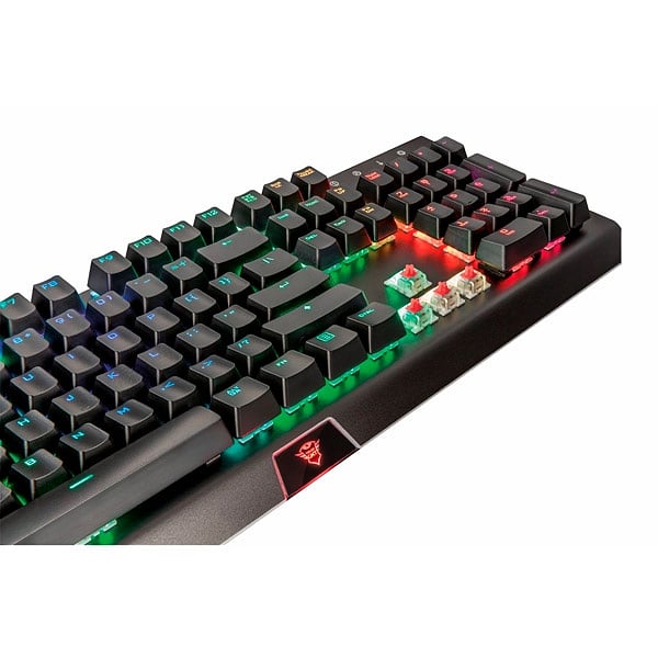 Trust GXT 890 Cada RGB mecánico rojo  Teclado