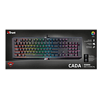 Trust GXT 890 Cada RGB mecánico rojo Teclado Trust GXT 890 Cada RGB mecánico rojo Teclado