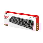 Trust USB  Lector DNIe Negro  Teclado