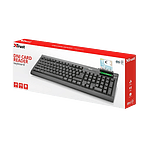 Trust USB  Lector DNIe Negro  Teclado