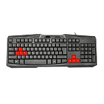 Trust Ziva gaming Teclado Trust Ziva gaming Teclado