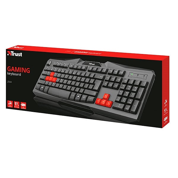 Trust Ziva gaming  Teclado