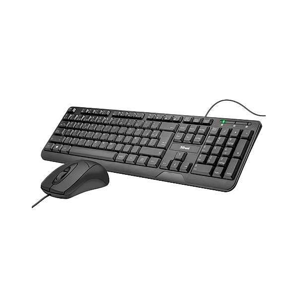 Trust Ziva deskset  Kit de teclado y ratón