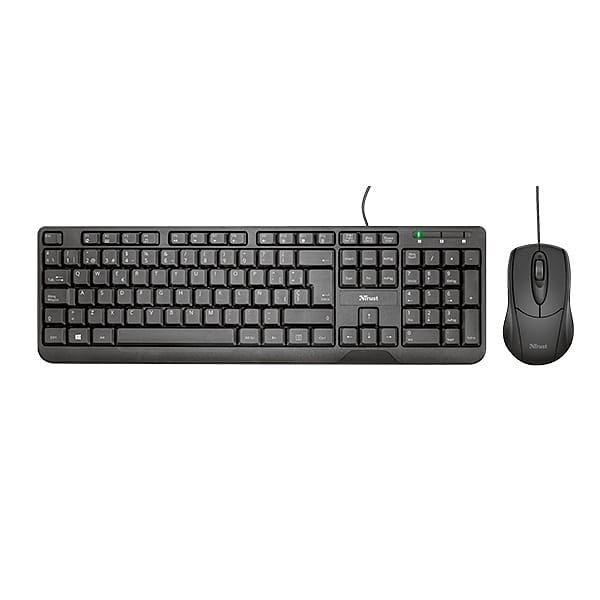Trust Ziva deskset  Kit de teclado y ratón