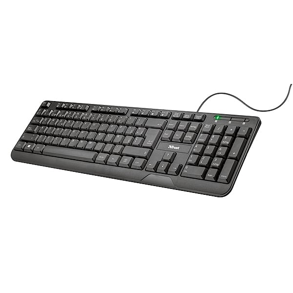 Trust Ziva deskset  Kit de teclado y ratón