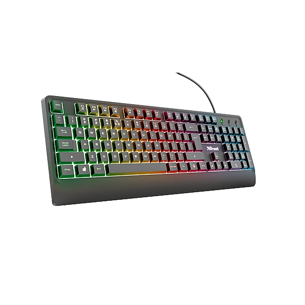 Trust Ziva gaming rainbow  Teclado
