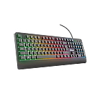 Trust Ziva gaming rainbow  Teclado