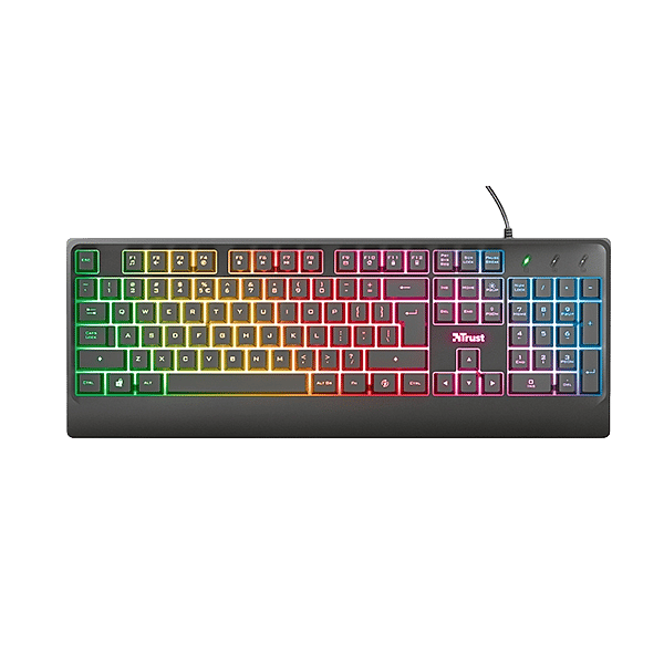 Trust Ziva gaming rainbow  Teclado