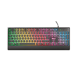 Trust Ziva gaming rainbow  Teclado