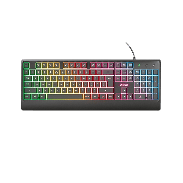Trust Ziva gaming rainbow  Teclado