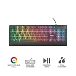 Trust Ziva gaming rainbow  Teclado