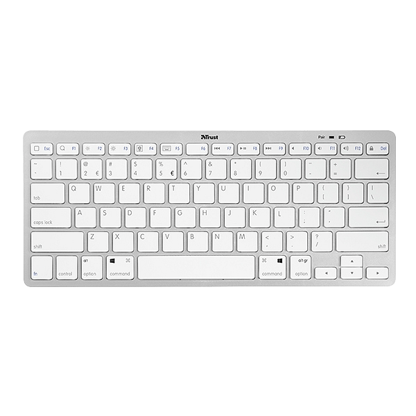 Trust Nado Bluetooth blanco  Teclado