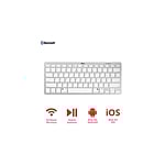 Trust Nado Bluetooth blanco  Teclado