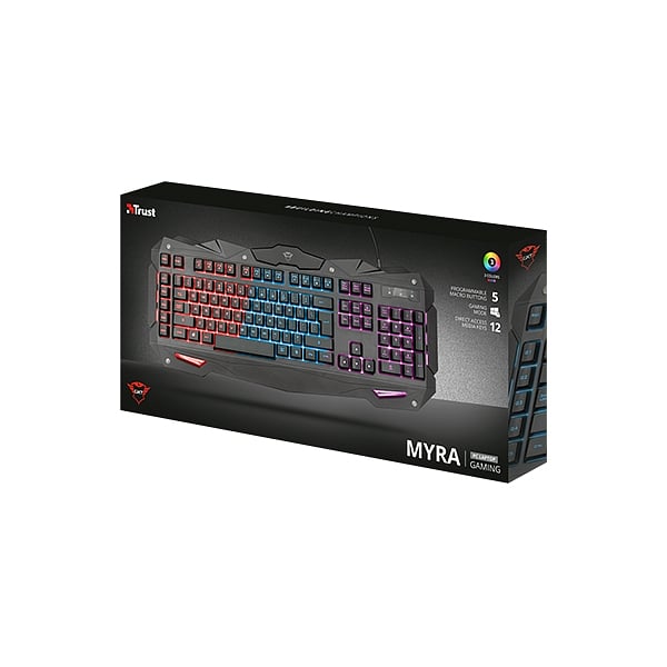 Trust GXT840 Myra  Teclado