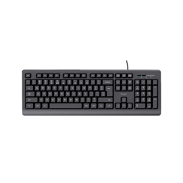 Trust TK150 Full Size Silencioso  Teclado de membrana