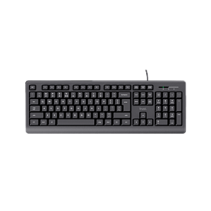 Trust TK150 Full Size Silencioso  Teclado de membrana