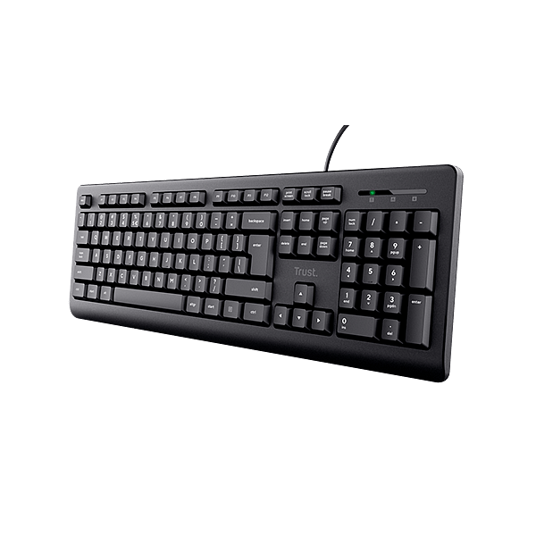 Trust TK150 Full Size Silencioso  Teclado de membrana
