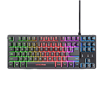 Trust GXT794  Pack Gaming  3en1   Teclado  Ratón Inalámbrico  Alfombrilla  Negro