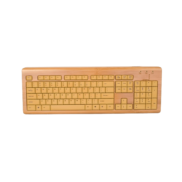 Urban Factory BaMBoo Keyboard USB madera de bambú  Teclado