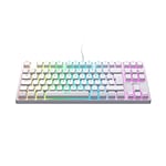 Xtrfy K4 TKL RGB blanco Kailh Blanco Red Switch  Teclado