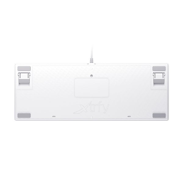 Xtrfy K4 TKL RGB blanco Kailh Blanco Red Switch  Teclado