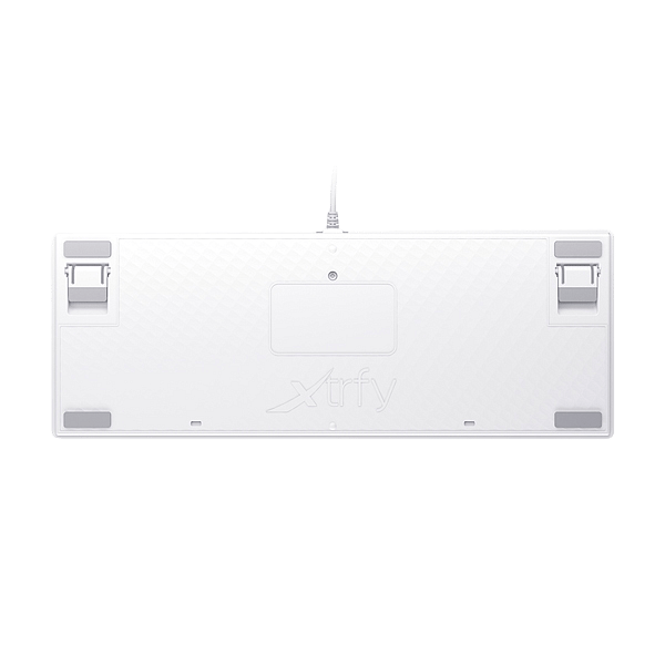 Xtrfy K4 TKL RGB blanco Kailh Blanco Red Switch  Teclado