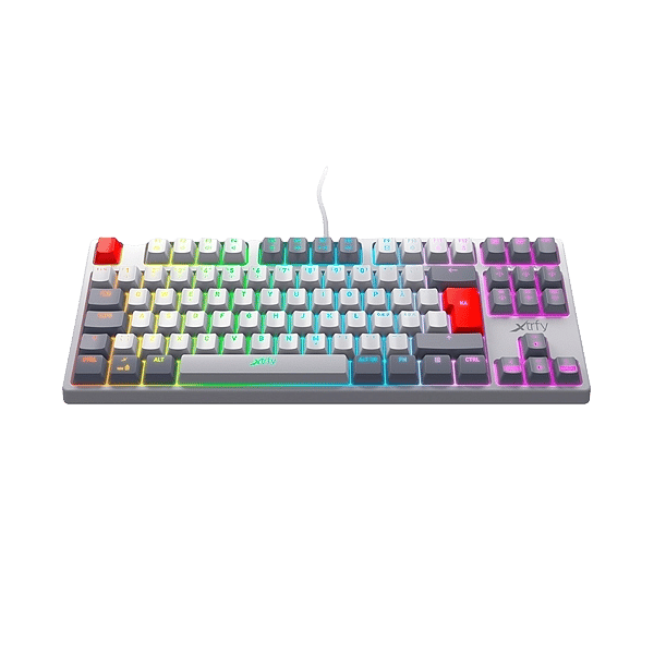 Xtrfy K4 TKL RGB retro Kailh Red Switch  Teclado