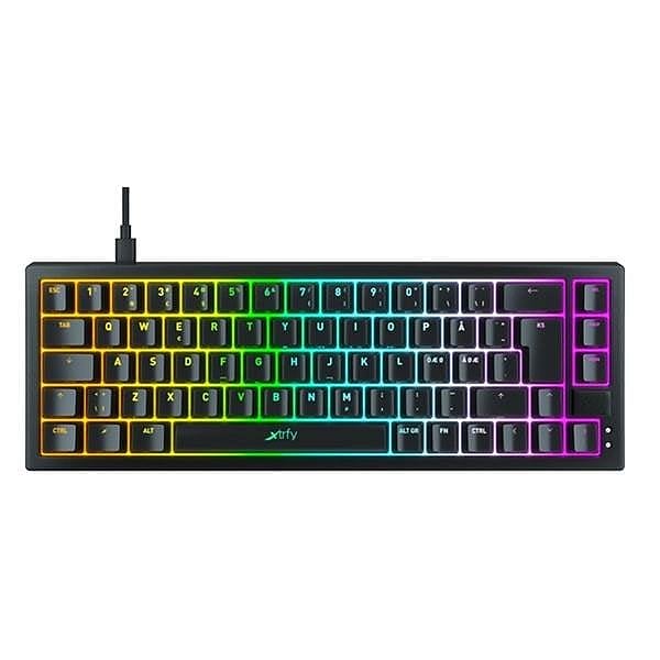 Cherry Xtrfy K5 compact RGB Black Kailh red  Teclado