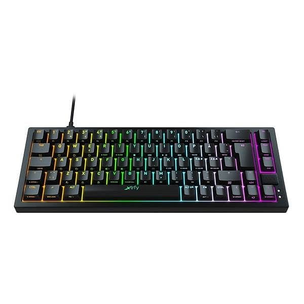 Cherry Xtrfy K5 compact RGB Black Kailh red  Teclado