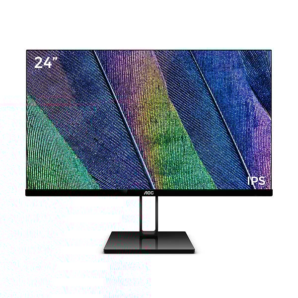 AOC 24V2Q 238 IPS FHD 75Hz HDMI DP Freesync  Monitor