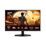 AOC Q27G42XNE Gaming  Monitor 27 QHD 180Hz Fast VA 1 ms GtG HDR10 AdaptiveSync Flicker Free Altavoces Integrados HDMI DisplayPort 14