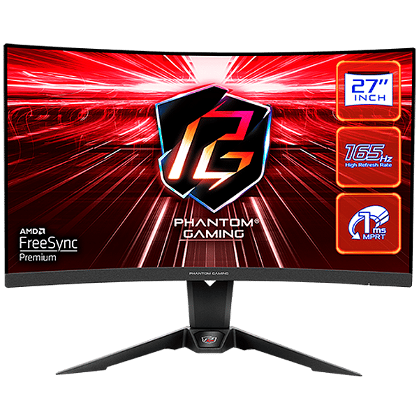 Asrock PG27Q15R2A 27 WQHD 165Hz Curvo  Monitor