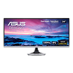 ASUS MX34VQ 34 UWQHD 3440x1440 Curvo HDMIDP  Monitor