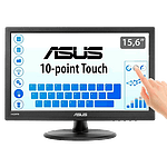 Asus VT168H 156 HD LED multitactil HDMI VGA DVI  Monitor